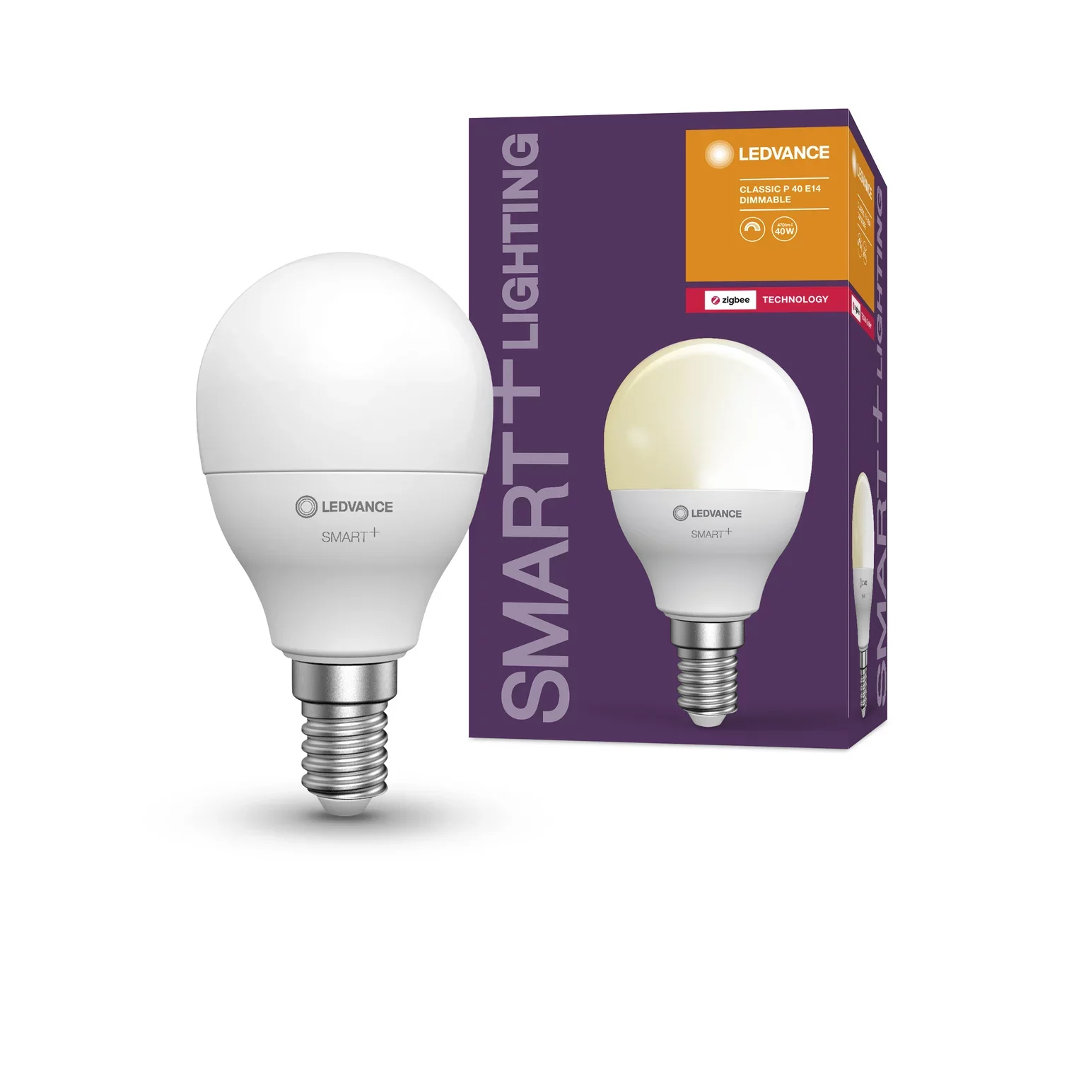 Ledvance SMART+ ZIGBEE Dimmable Classic P40 4.9W E14 - Image 3